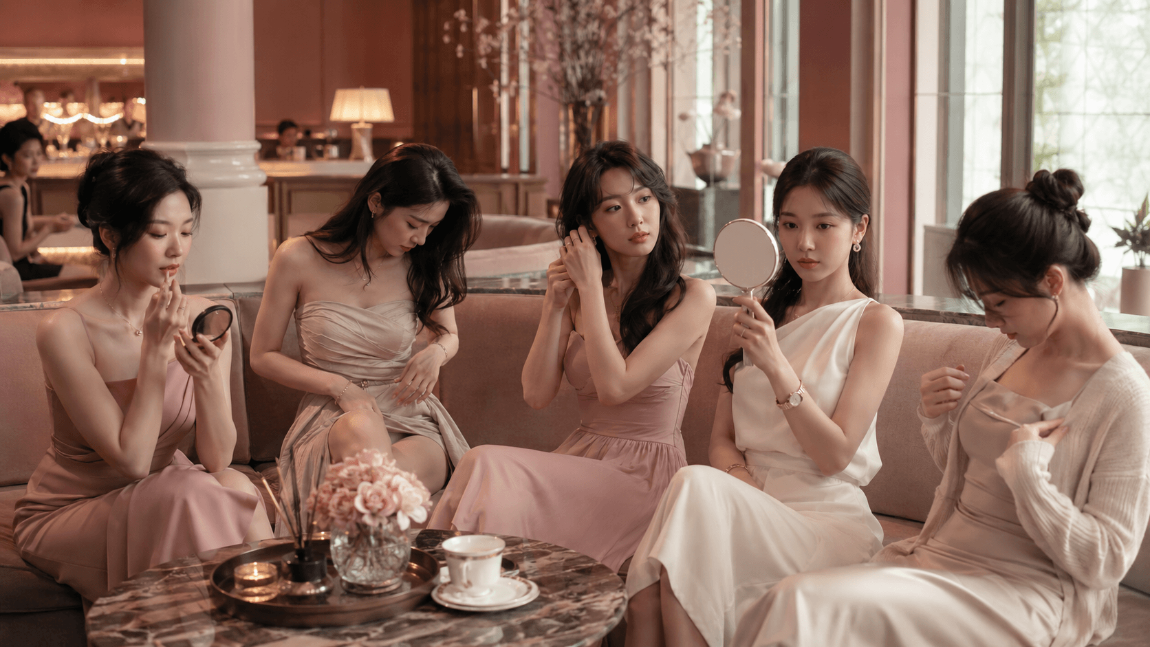 總擔心自己被下一個甜心取代 | 甜心在豪華飯店lounge