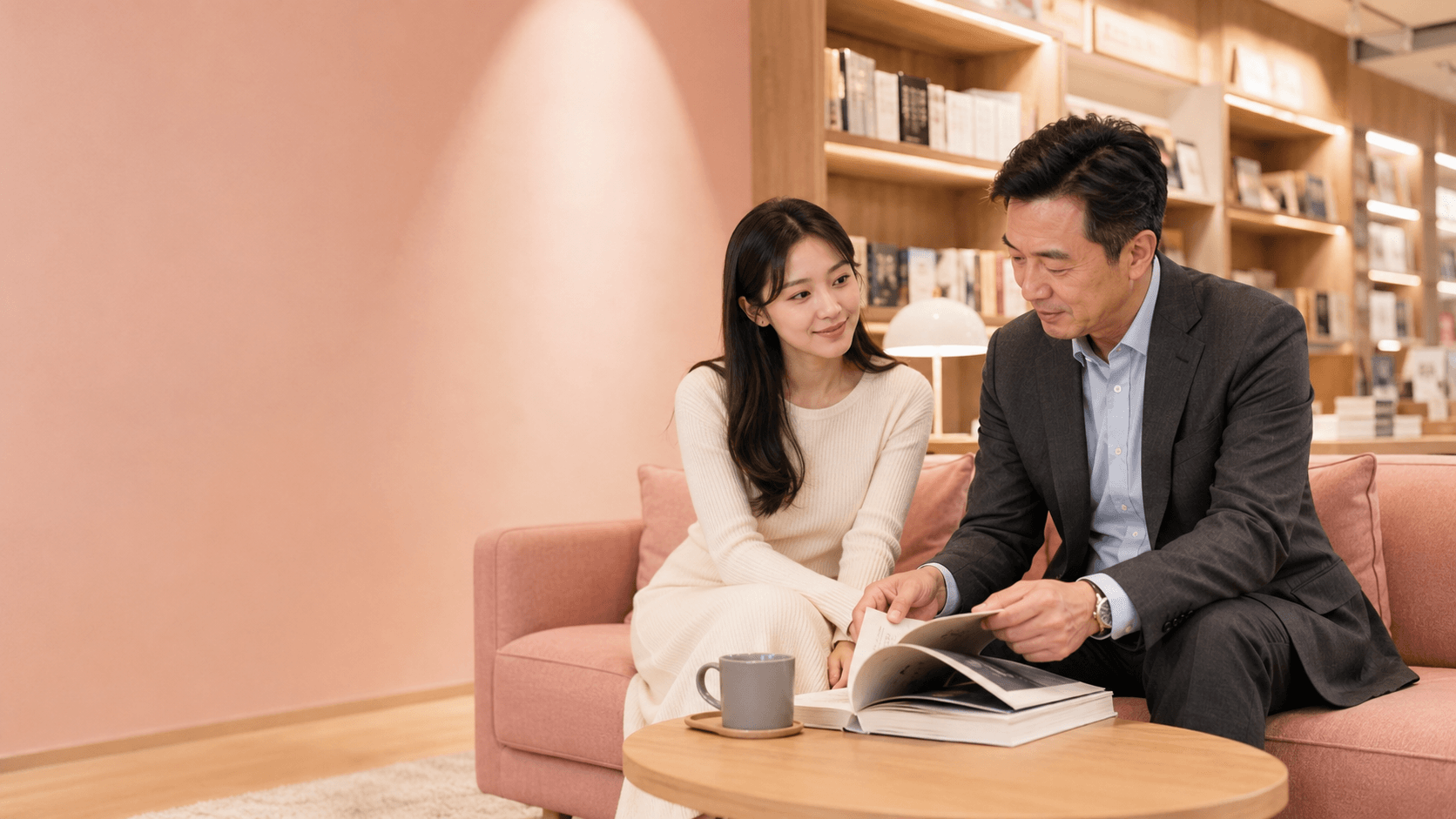 甜心與老爹在書店被成熟糖爹照顧後真的愛上他 | 閱讀區一起翻書聊天